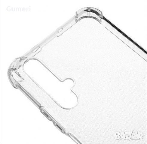  Huawei Nova 5T / Huawei Honor 20 Силиконов прозрачен гръб с подсилени ръбове , снимка 2 - Калъфи, кейсове - 29944307
