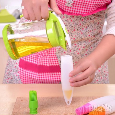 2420 Кулинарна четка за мазане с резервоар, снимка 5 - Прибори за хранене, готвене и сервиране - 34085877