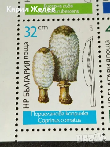 Пощенски марки чиста комплектна серия ГЪБИ поща НРБЪЛГАРИЯ за КОЛЕКЦИОНЕРИ 46344, снимка 5 - Филателия - 47769888