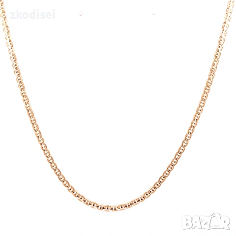 Златен синджир 3,45гр. 46,0см. 14кр. проба:585 модел:37737-6, снимка 2 - Колиета, медальони, синджири - 53875235