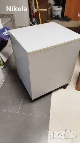 Шкафче за бюро с 4 чекмеджета - контейнер на колела 43,3 /50/60,5см, снимка 5 - Шкафове и рафтове - 48229539