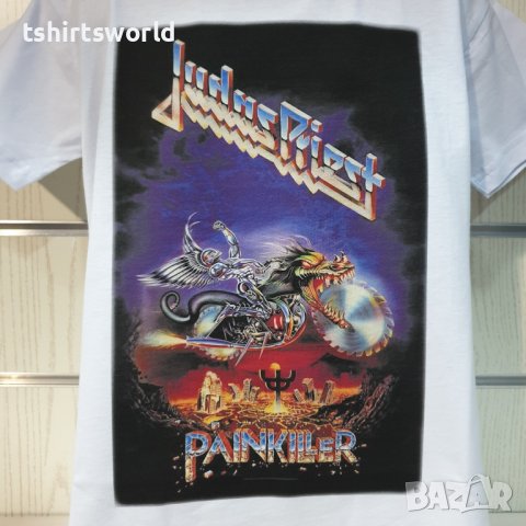 Нова детска тениска с дигитален печат на музикалната група Judas Priest - Painkiller, снимка 3 - Детски тениски и потници - 37177263