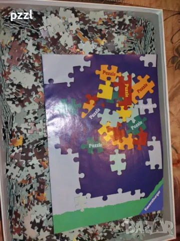 Пъзел "The nightwatch" Rembrandt 2000г. Ravensburger 2000 части, снимка 2 - Пъзели - 49995362