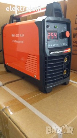 250 Ампера - инверторен Електрожен PROFESSIONAL 250А-MAX, снимка 6 - Други машини и части - 30692078