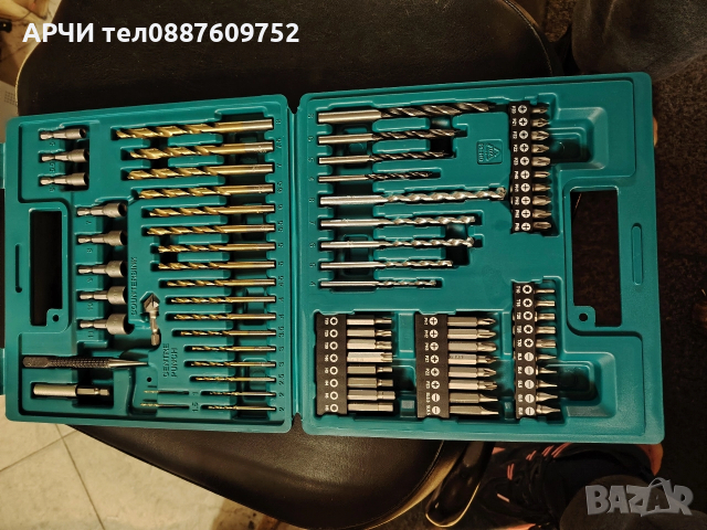 Комплект свредла Makita B-49373 75 бр., снимка 3 - Бормашини - 52585949
