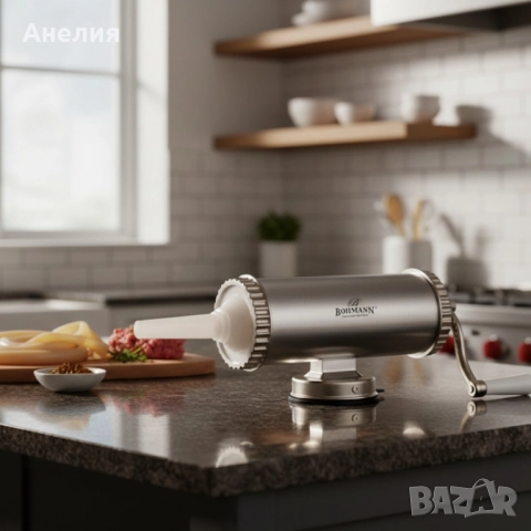 Пълначка за колбаси Bohmann, снимка 4 - Месомелачки - 52539656