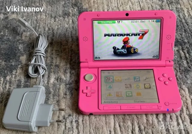 Nintendo 3ds xl-pink