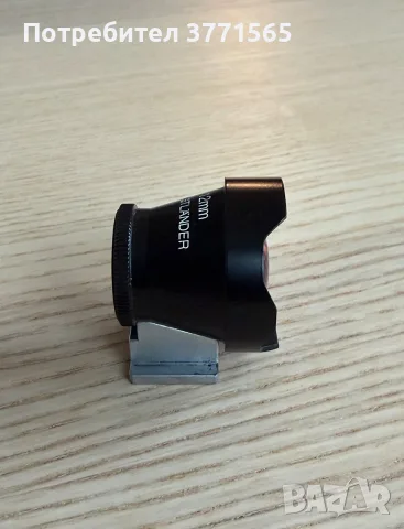 Voightlande 12mm viewfinder, снимка 4 - Обективи и филтри - 56221132