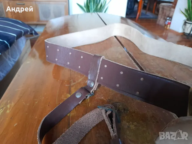 Стар Военен колан #11, снимка 3 - Антикварни и старинни предмети - 48026407