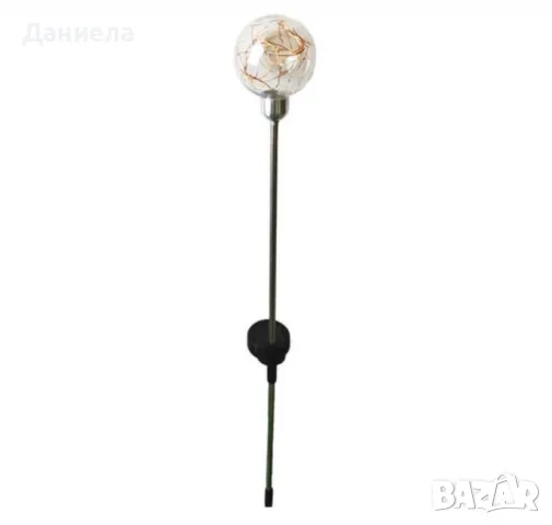 Соларни лампи сферичен LED, IP66, време за разреждане над 8ч, снимка 3 - Соларни лампи - 49064346