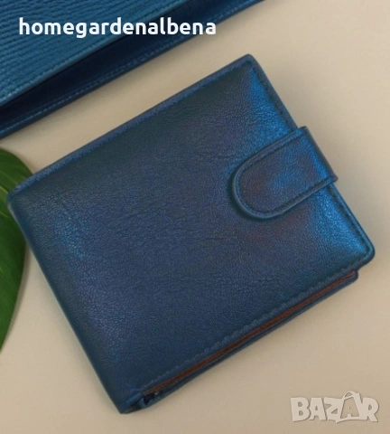 Мъжко портмоне от естествена кожа — различни цветове, снимка 7 - Портфейли, портмонета - 54164791