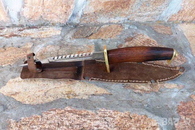 Ловен нож ръчна изработка, снимка 6 - Ножове - 33881940