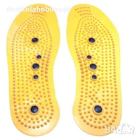   Универсални Магнитни масажни стелки с 5 магнита, 35 до 43ти номер изрязват се по пунктир, снимка 2 - Други - 36681866