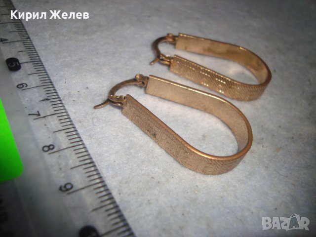 СТАРИ ПОЗЛАТЕНИ ДИЗАЙНЕРСКИ ВЕРСАЧЕ ФЕШЪН АРТ ОБЕЦИ 3829, снимка 3 - Обеци - 36622211