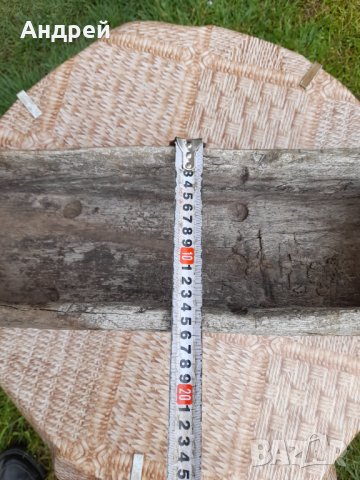 Старинно Дървено корито,хранилка, снимка 7 - Други ценни предмети - 40733503