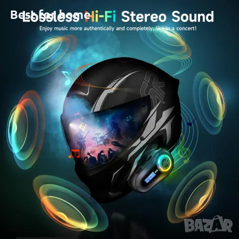 Слушалки за мотоциклетна каска Moman, снимка 4 - Слушалки и портативни колонки - 49902022