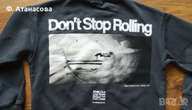 Страхотен суичер пуловер блуза на ZARA / ЗАРА, размер 140-146, 10 години, перфектен, снимка 4 - Детски пуловери и жилетки - 38294135