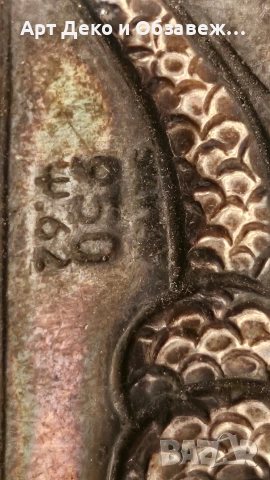 Стара сребъна икона, снимка 6 - Антикварни и старинни предмети - 53899960