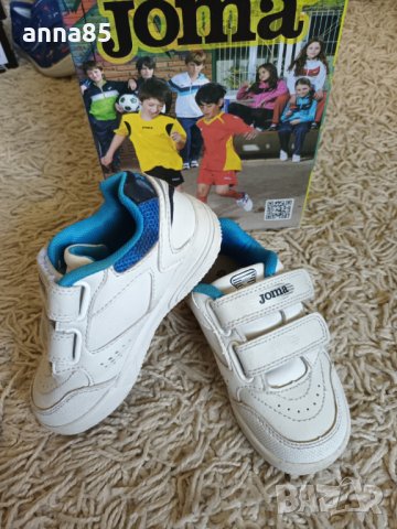 Joma бели маратонки номер 24, стелка 14,5см., снимка 4 - Детски маратонки - 37239797