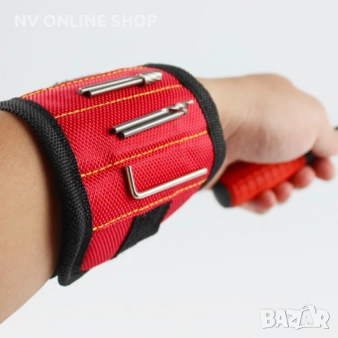 Магнитна гривна /лента за инструменти - черна, снимка 5 - Други - 53179163