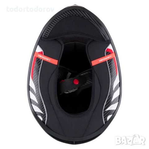 Мото каска Scorpion Exo EXO-R1 Evo II Air VITAL Red-Black-Red, снимка 4 - Аксесоари и консумативи - 51160464