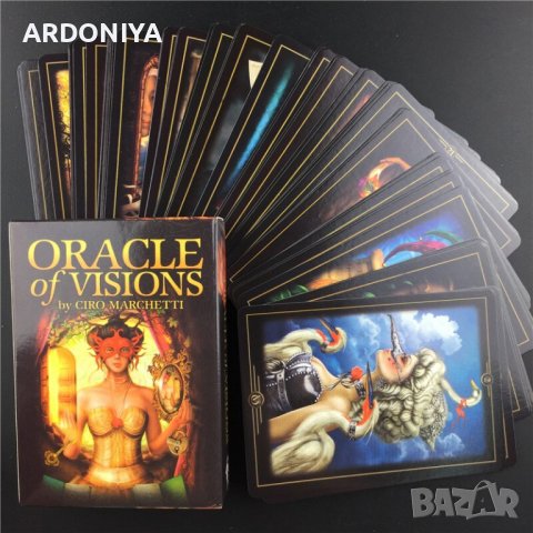 Oracle of Visions - оракул карти, снимка 13 - Други игри - 37404432