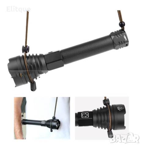 Портативен здрав фенер с ярка светлина, лампа  XHP90, снимка 8 - Други - 52805948