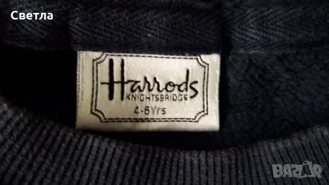 Блузи Adidas и Harrods за ръст 128 см., снимка 7 - Детски Блузи и туники - 30669622