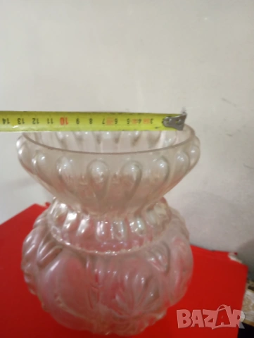 Стъкло за лампа,полилей арт деко, снимка 4 - Настолни лампи - 46445514