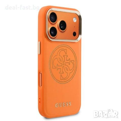 GUESS Калъф Кейс Magsafe за iPhone 17 Pro / Orange / Оригинал /, снимка 5 - Калъфи, кейсове - 54311932