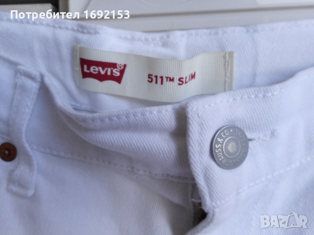 Levis Strauss къси панталони - 16 г, 176 см, снимка 7 - Къси панталони - 51860177