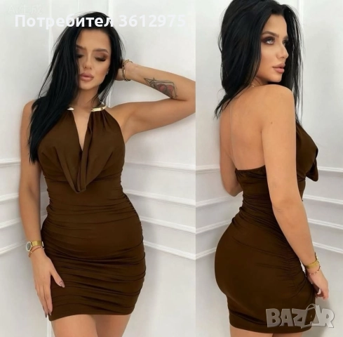 Дамска рокля, снимка 3 - Рокли - 52877192