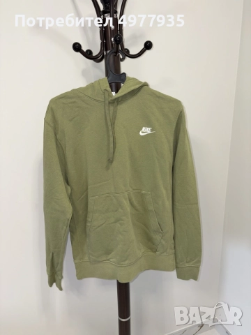 Зелен суичър на Nike 