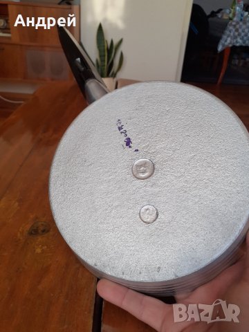 Стар алуминиев тиган Веселка, снимка 5 - Други ценни предмети - 31748252