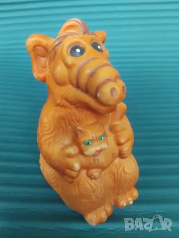 АЛФ / ALF стара колекционерска гумена фигура играчка, снимка 6 - Колекции - 49852728