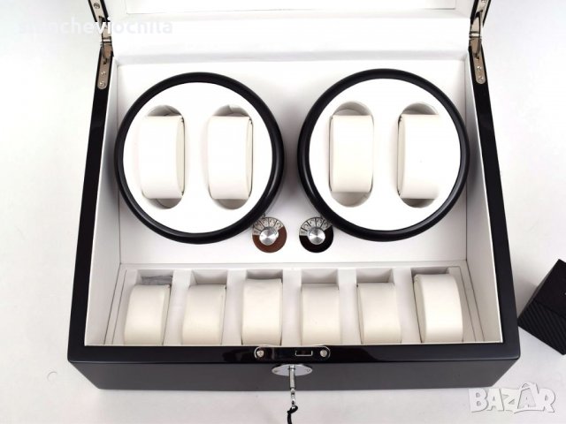 Self-winding Winding Electric Glass Shaker Mechanical watch winder, снимка 7 - Луксозни - 38830020