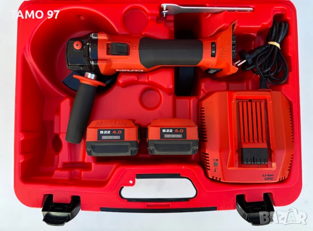 Hilti AG 4S-A22 - Безчетков ъглошлайф с потенциометър 2023г., снимка 2 - Други инструменти - 51773187