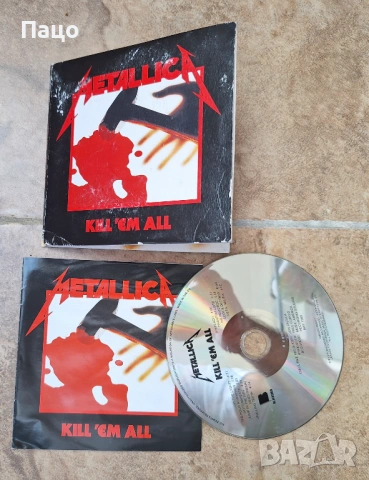 Metallica   Kill 'em All CD 1983 Blackened Recordings , снимка 4 - CD дискове - 54321963