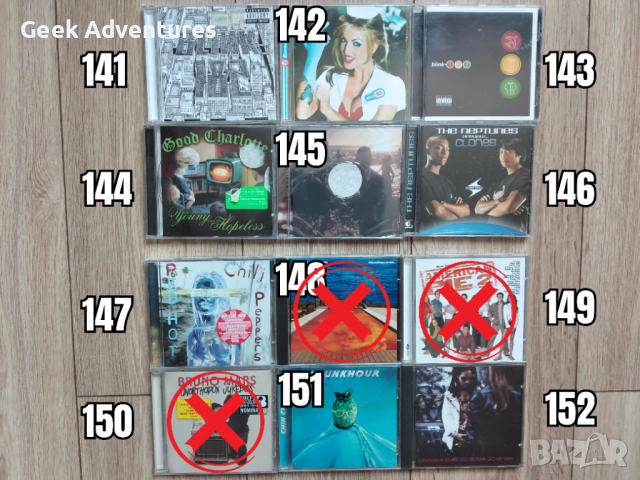 Rock/Punk Metal Music Albums CDs Оригинални Рок Пънк Музикални Дискове, снимка 9 - CD дискове - 46680866