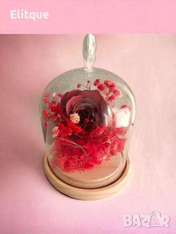 Роза в стъкленица подходяща за всяка дама, снимка 3 - Подаръци за жени - 52778420