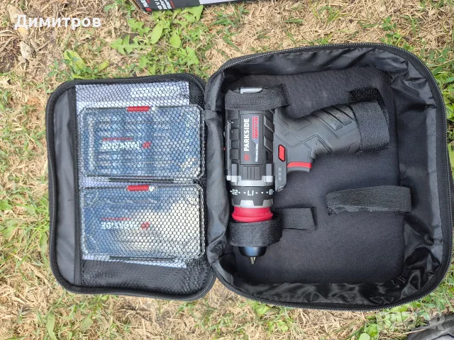 Акумулаторен винтоверт Parkside PBSPA 12 Е4,12V.Чисто нов!, снимка 4 - Винтоверти - 56110718
