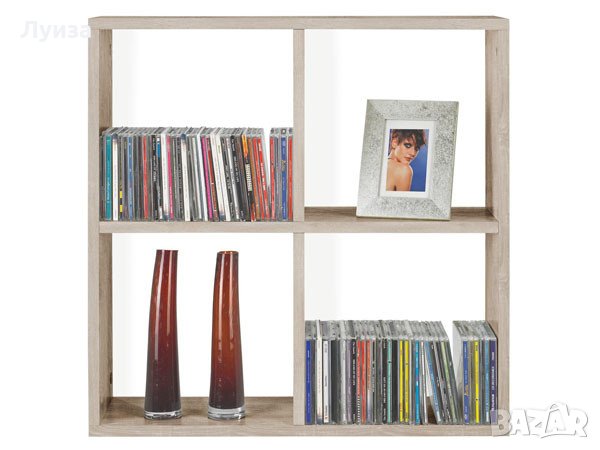 Стенна етажерка с 4 разделения, снимка 3 - Етажерки - 30447775