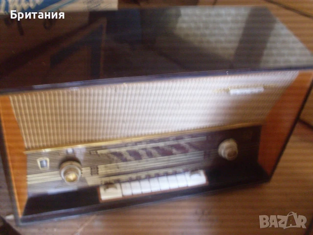 Старо колекционерско българско лампово радио., снимка 2 - Антикварни и старинни предмети - 50585112