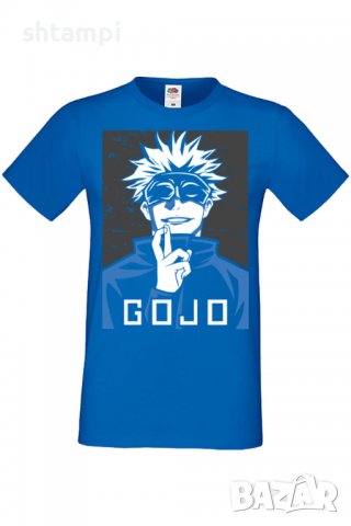 Мъжка тениска Jujutsu Kaisen Satoru Gojo,Анимация,игра,Празник,Повод,, снимка 4 - Тениски - 37936882