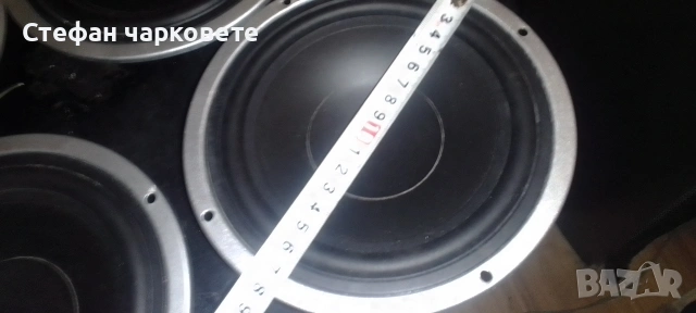 7 инчови два мидбаса и два басови говорители Cat, снимка 4 - Тонколони - 53287457