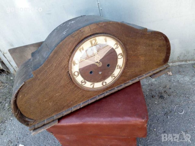 Оригинален стар каминен настолен часовник Механичен, снимка 11 - Антикварни и старинни предмети - 29707562