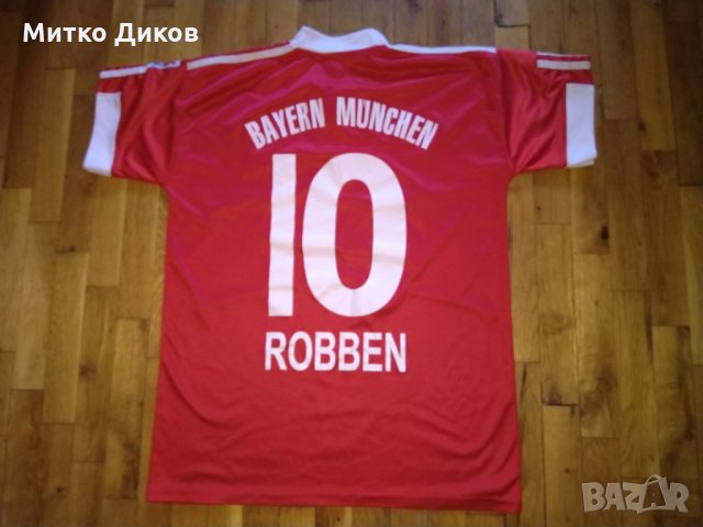 Байерн Мюнхен тениска №10 Робен размер М, снимка 6 - Футбол - 31956156