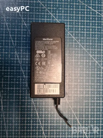 Оригинален захранващ адаптер VERIFONE PWR450-011-01-А 9.3V 4A , снимка 5 - Друга електроника - 48443080