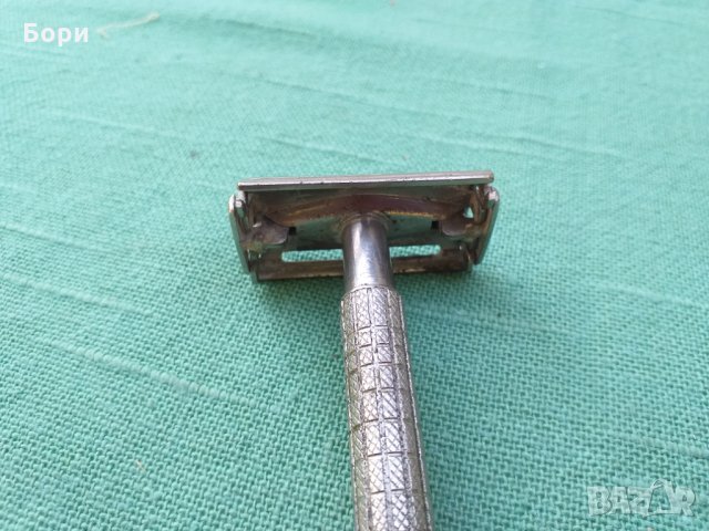 Метална самобръсначка, снимка 3 - Други ценни предмети - 34059051