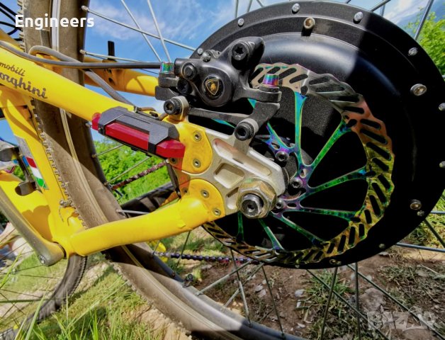  Електрически Велосипед Lamborghini CARBON Рамка, снимка 14 - Велосипеди - 36817747